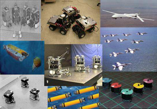 무인 항공기, 잠수정, 로봇에 활용