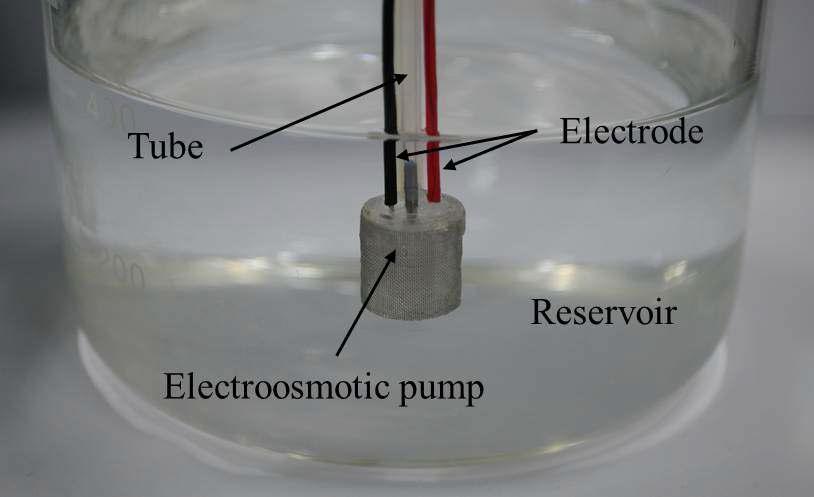 소형 전기삼투펌프의 응용