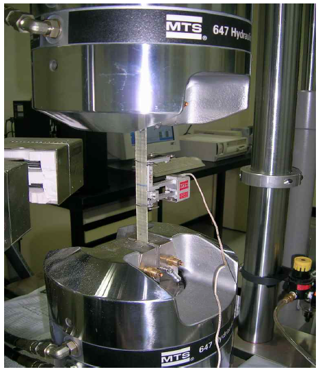 The Setup of Tensile Test