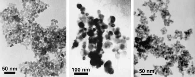 SEM Images of ZnO, CuO, ZrO2 Nanoparticles