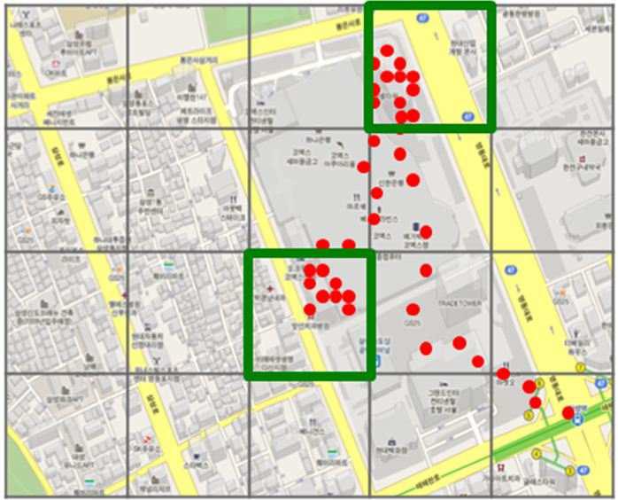 Cell을 이용한 Significant Location Detection