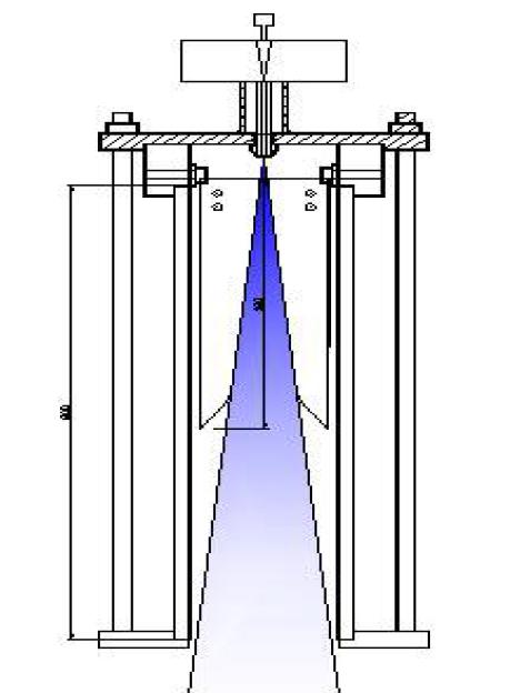 1차 워터젯 플라즈마 반응기 설계.