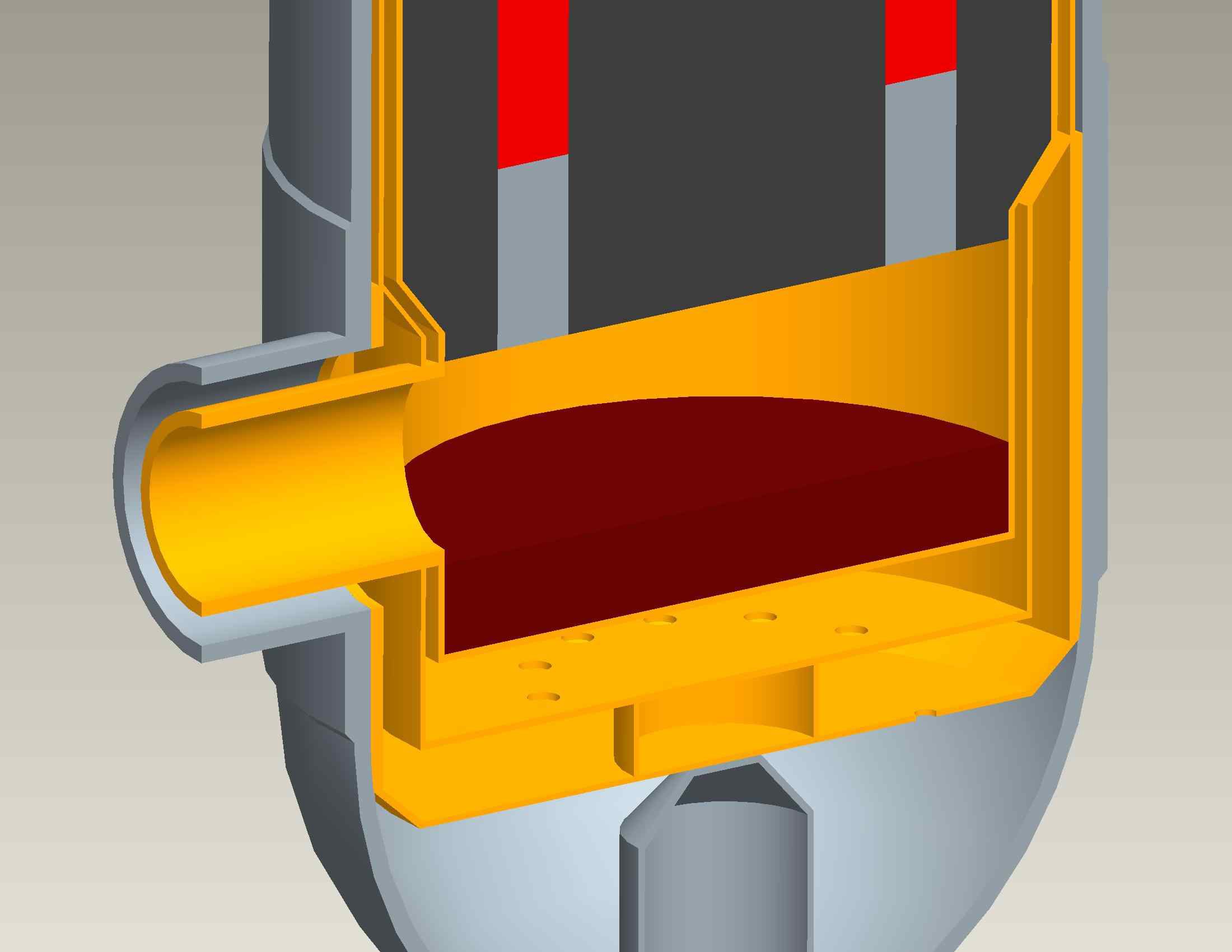 Fig. 3.39 (b) Side view of the lower section.