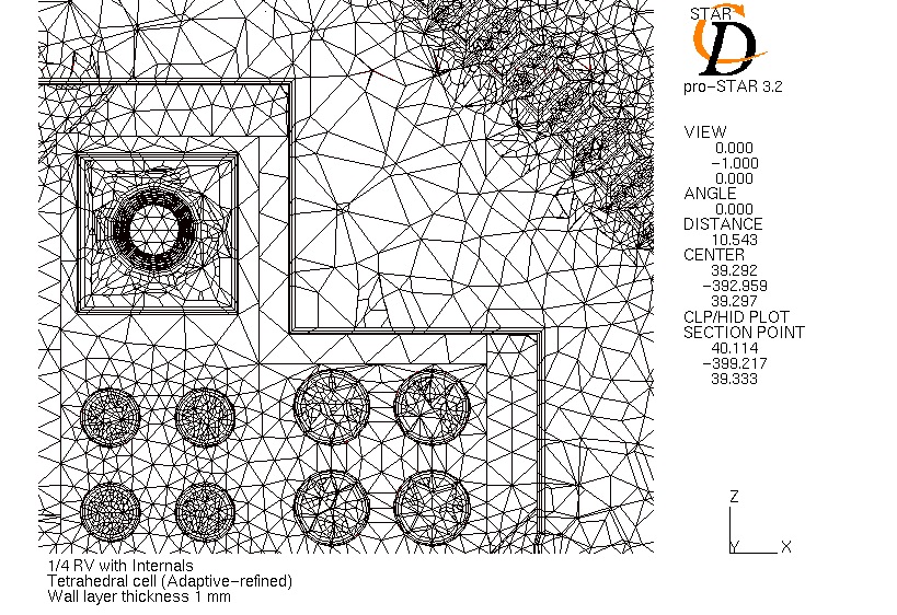 Fig. 3.21 Detailed view of the mesh.