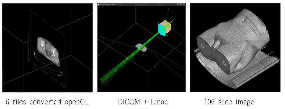 Images of converted DICOM files on this study