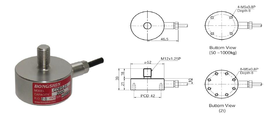 Load cell CDES-2T