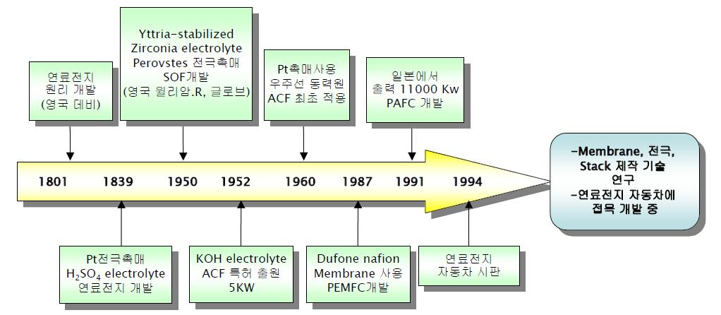 연료전지의 연구개발 동향