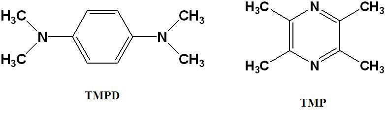 n-type 도핑 물질의 화학적 구조