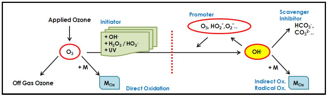 오존 생성 분해 메커니즘