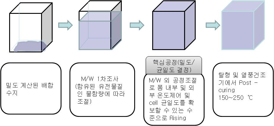 개발된 핵심공정기술 요약