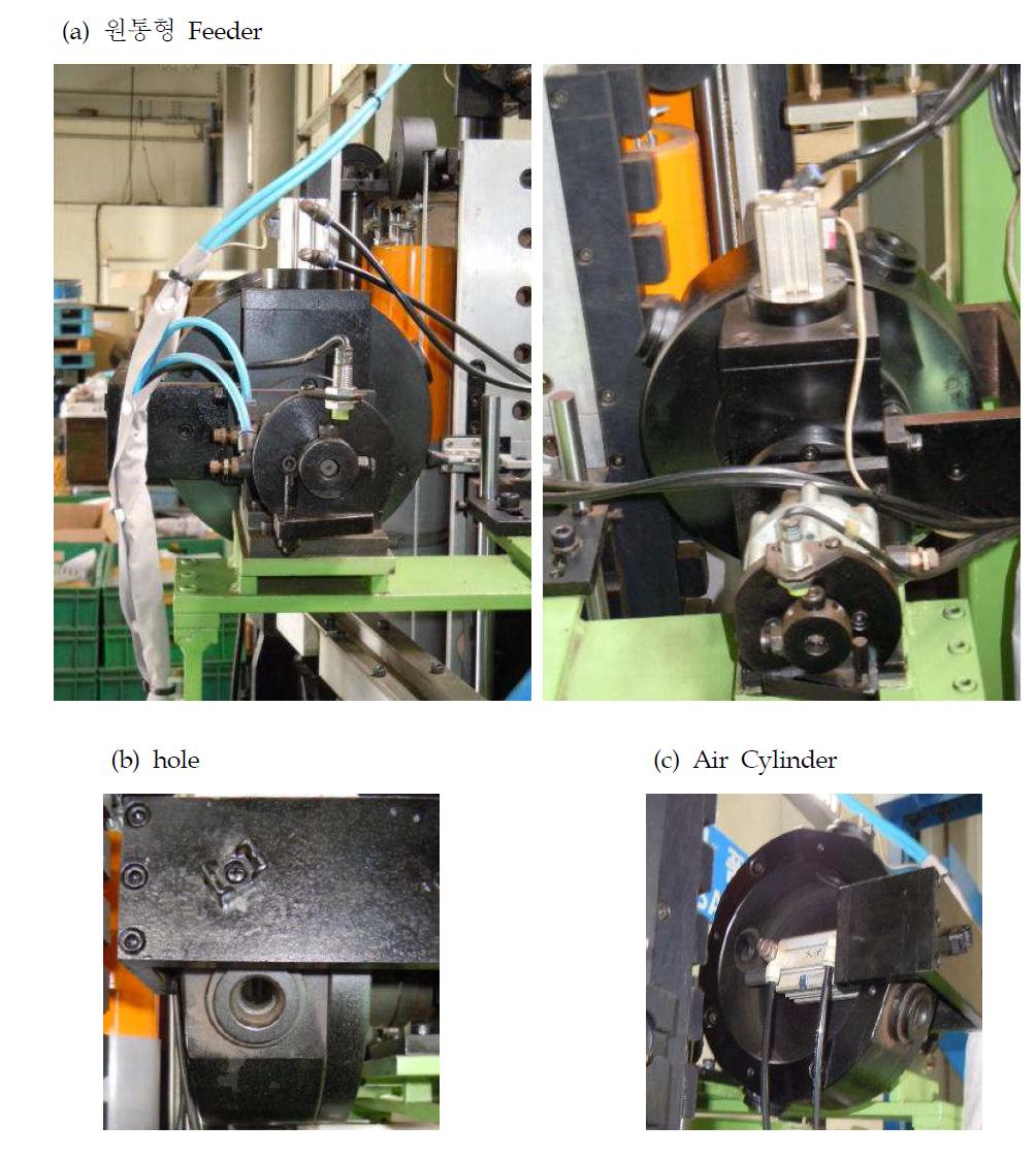 Auto feeding system of auto-racking apparatus.