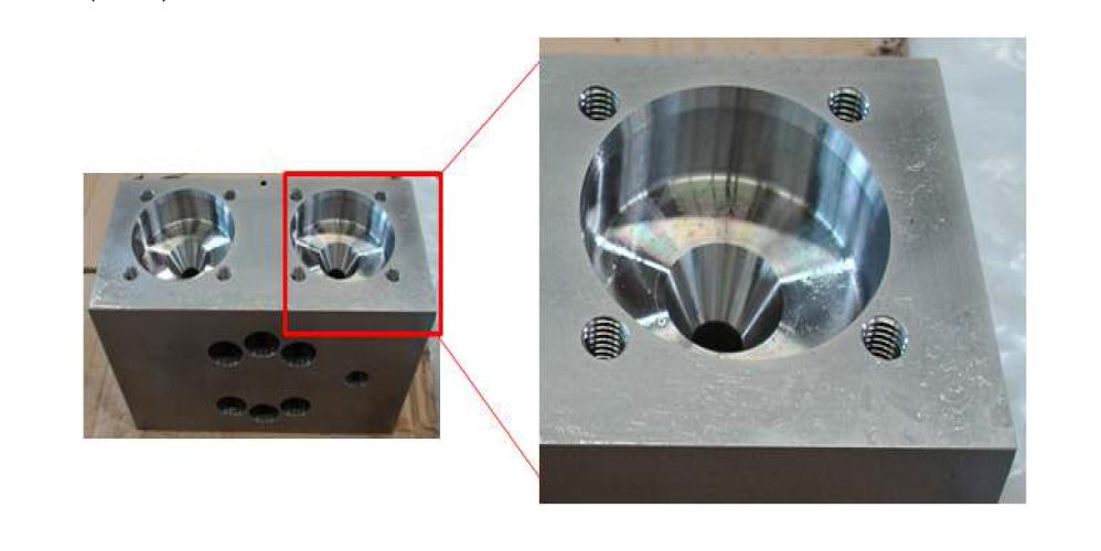 밸브블록의 대표적인 불량발생 부분