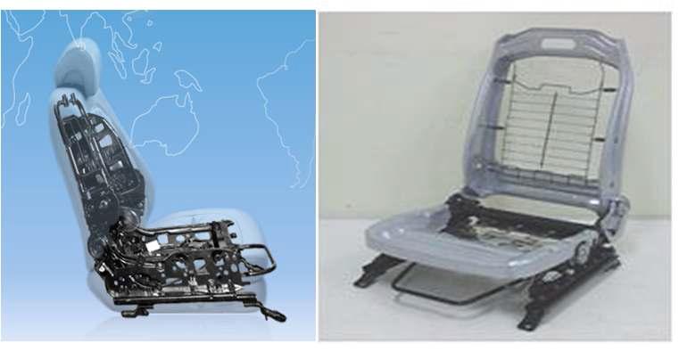 자동차 Seat Frame 구조