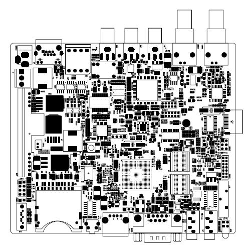 영상 전송장치 PCB