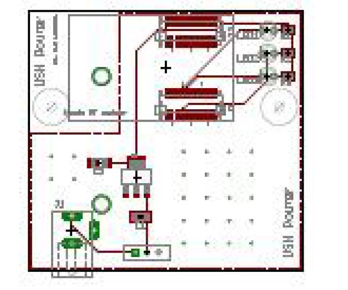 Router 모듈 기판 Layout