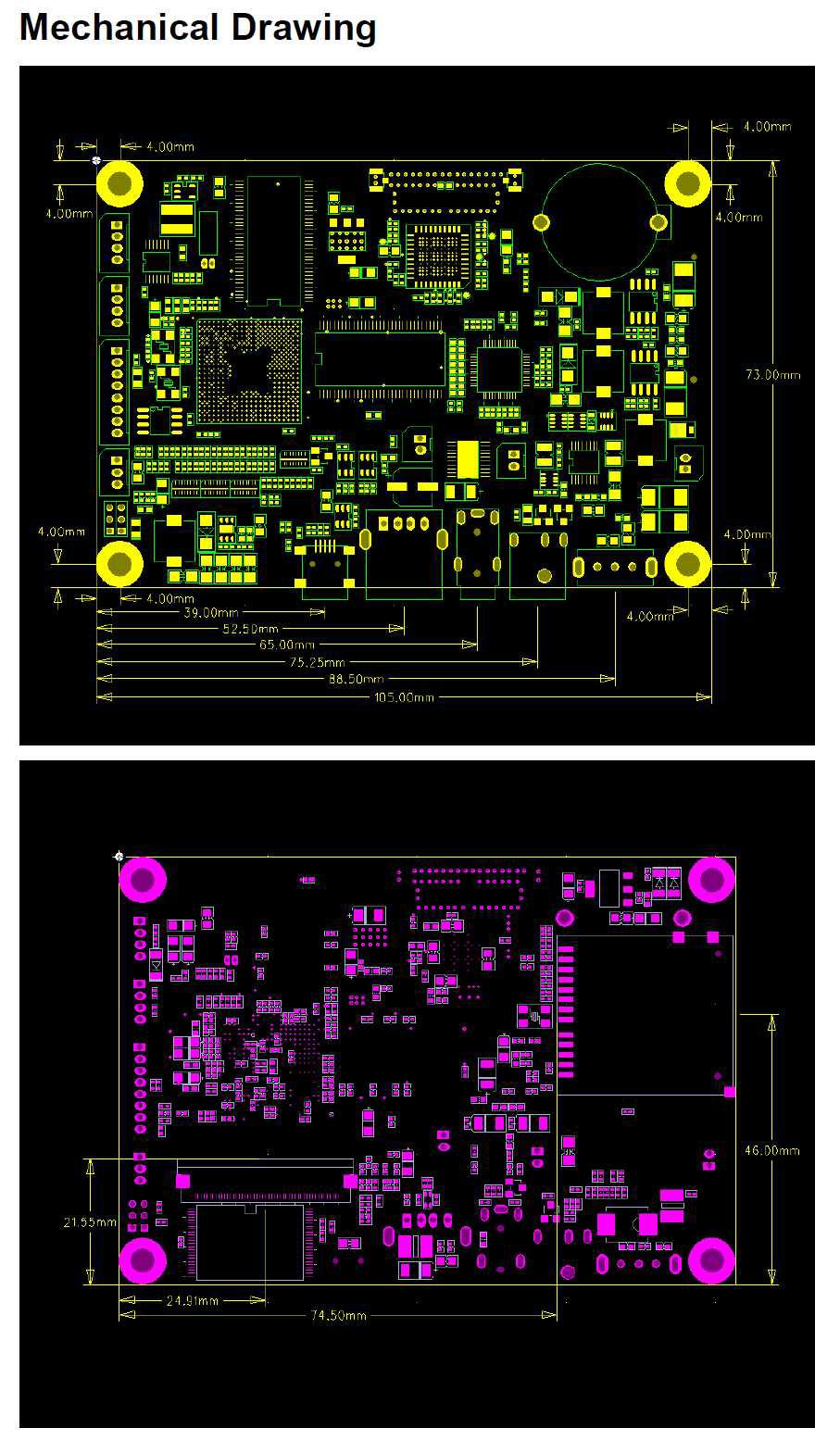 메인보드 PCB artwork