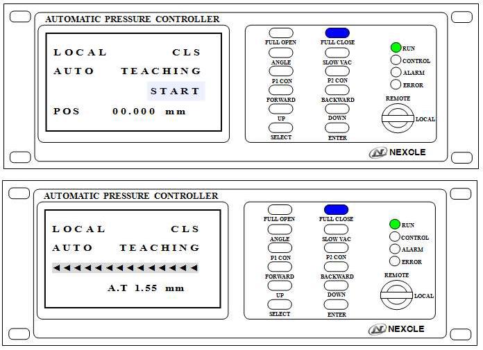 Auto Teaching 실행 화면