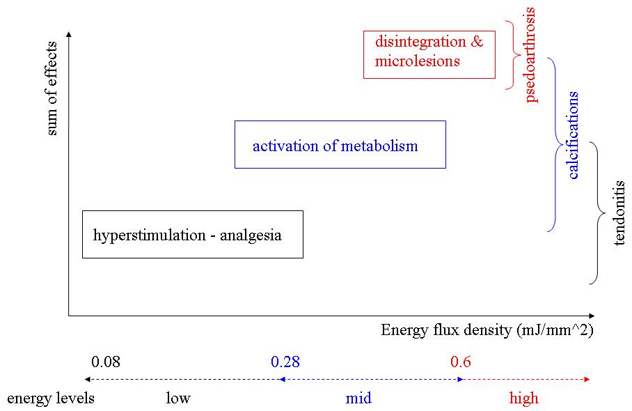 Focal energy flux density에 따른 충격파의 분류(Bachmann et al 2001)