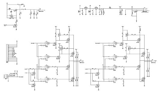 Schematic of motor drive