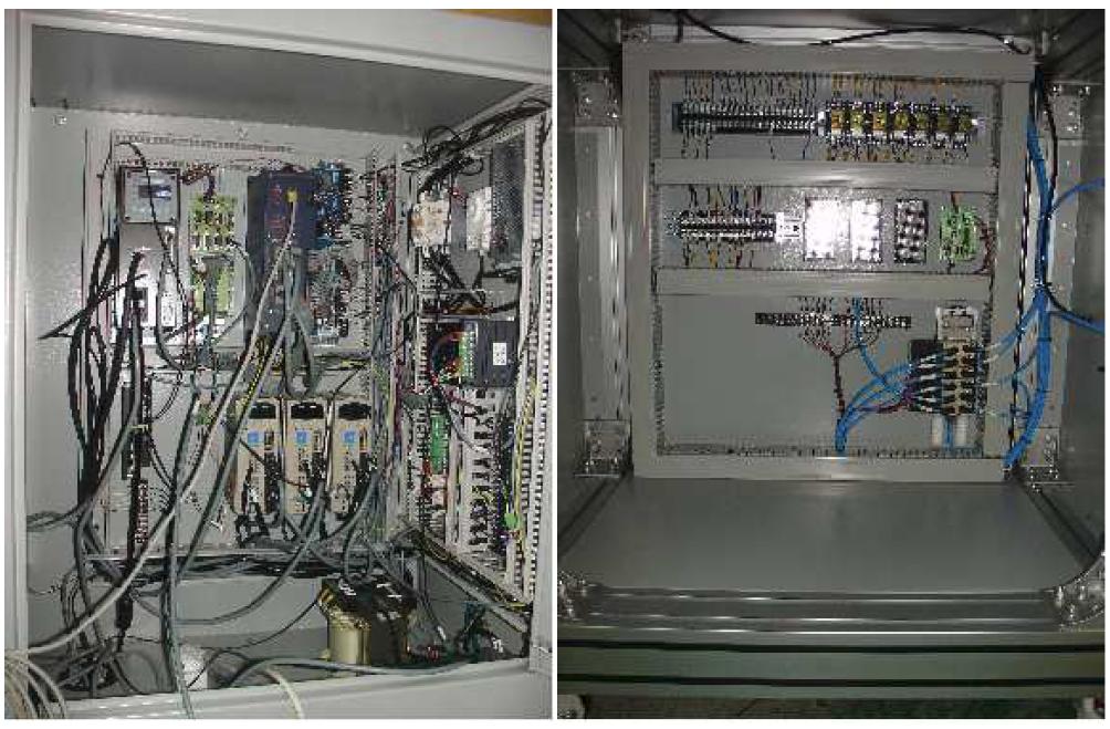 가공기용 제어부의 제작 모습