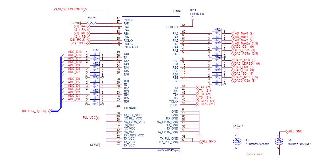 LVDS 설계 도면