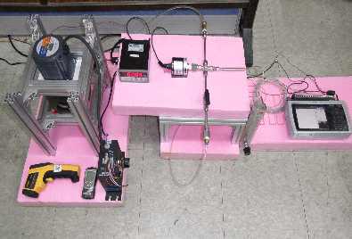 스크롤 공기압축기 성능시험 장치