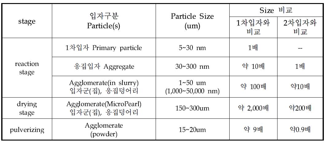 실리카의 중합응집과 관련한 구조특성