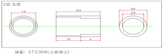 1차 패키징 기구물 도면 1