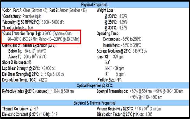 에폭시 353ND_A,B 특성