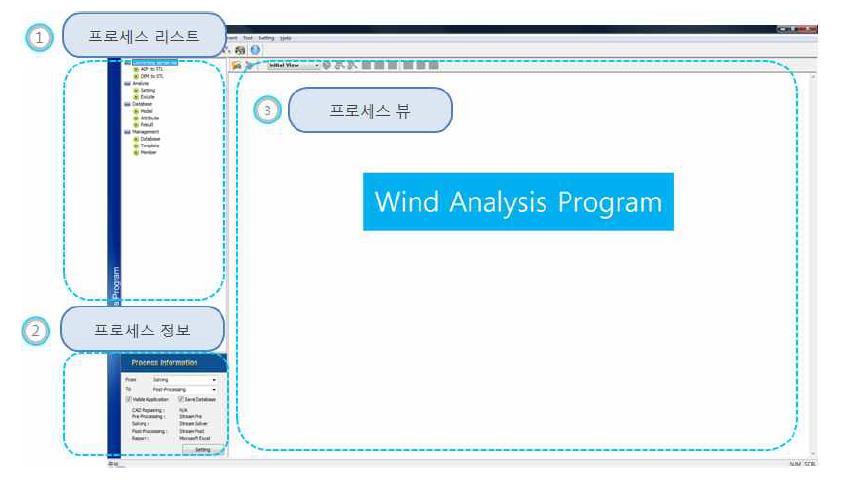 바람장 해석 프로그램 GUI