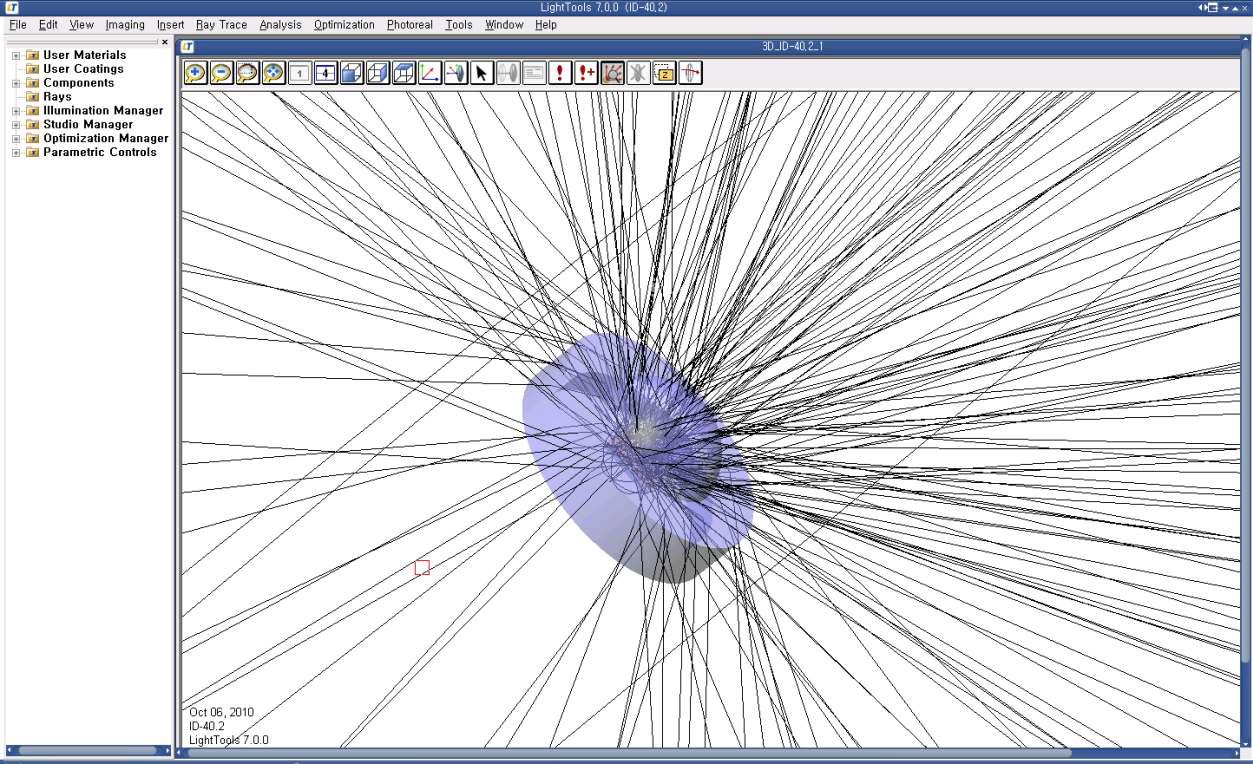 LightTool을 이용한 ID35 광학 Simulation