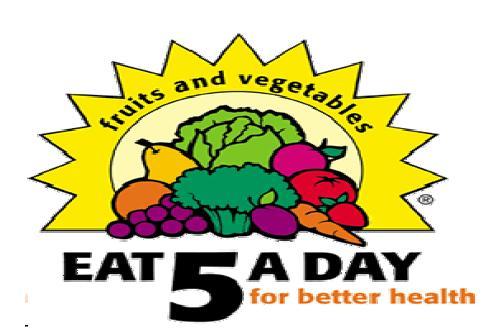 5 A day for better health!