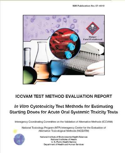 ICCVAM에서 제시하는 초기용량설정을 위한 in vitro cytotoxicity 시험법 프로토콜