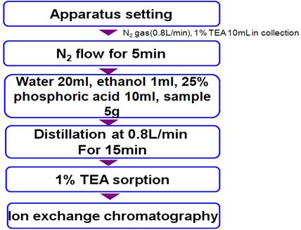 Procedure before the injection to IEC