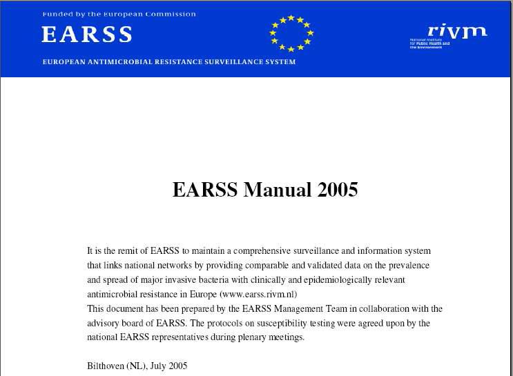 EARSS manual