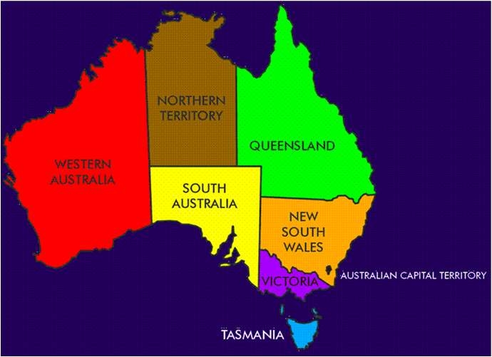 Figure 5 Four region of Austrailian Total Diet Study