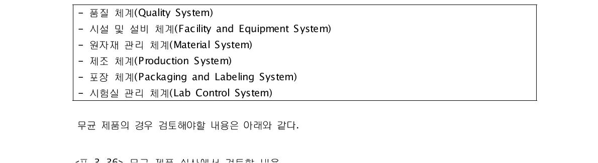 six-system inspection model