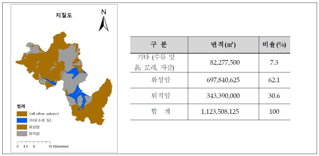 지질도 자료 현황