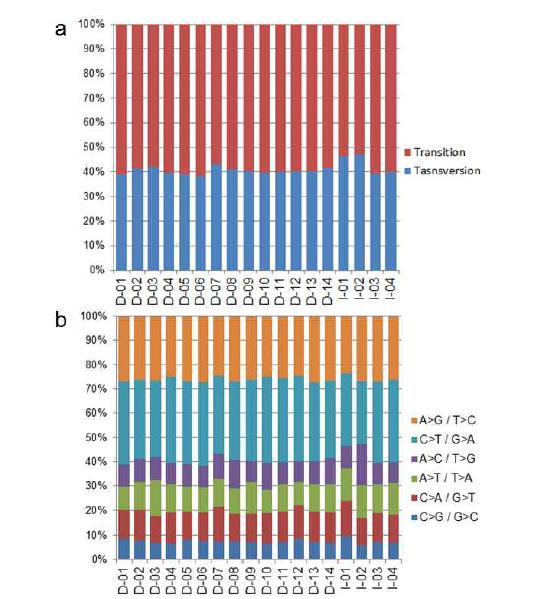 Somatic mutation profiles