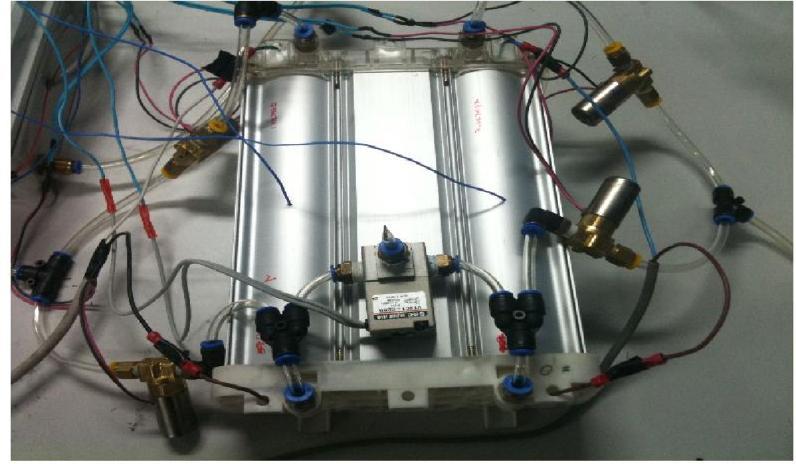 Assembled CO2 adsorption module