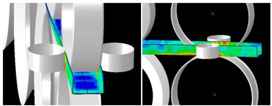 Final product in simulation of ABAQUS.