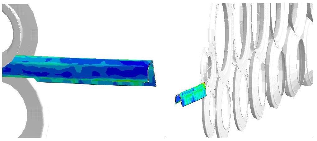 Final product in simulation of ABAQUS.