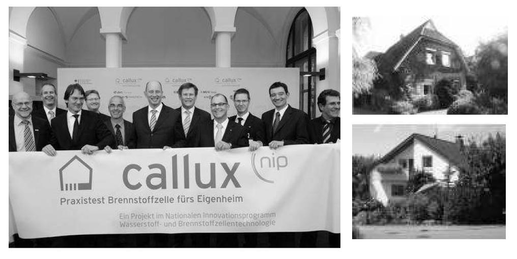 독일 Callux 프로젝트 파트너 및 연료전지 시스템 운영현장.