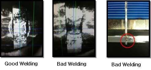 Laser Soldering의 불량 유형