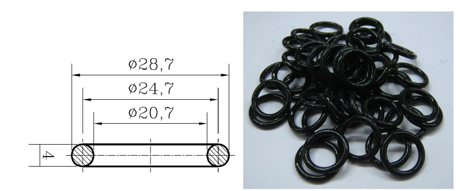 O-Ring 시제품 완성