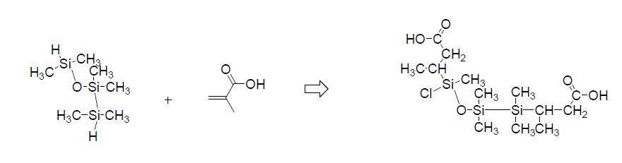 환원 특성 부여형 silane 계 carboxylic acid 합성 scheme