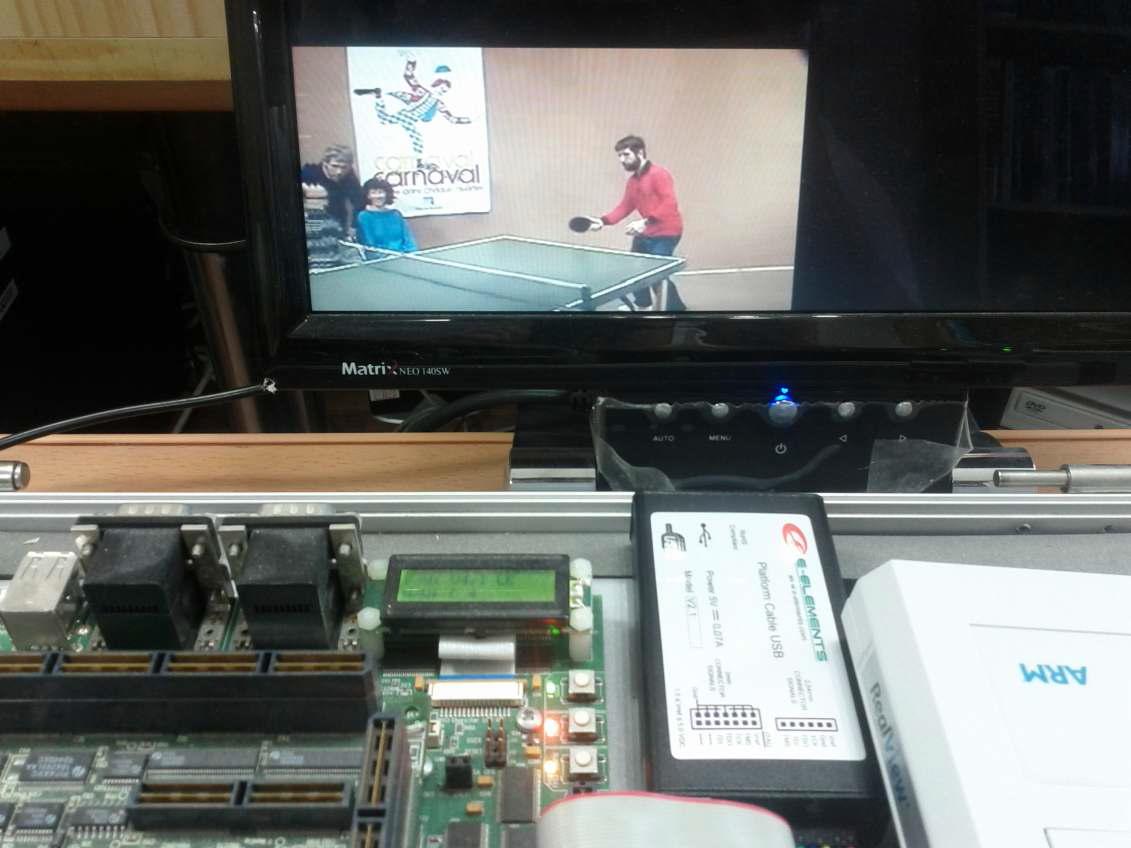 AHB 호환 온 칩 네트워크 FPGA 검증 영상출력