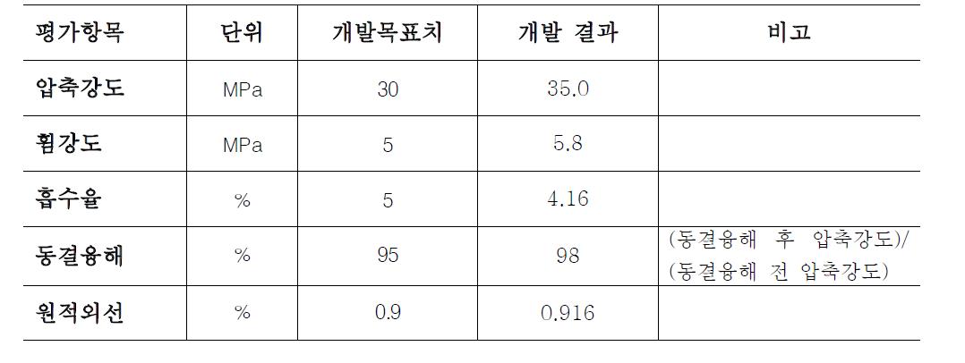 기술개발 결론