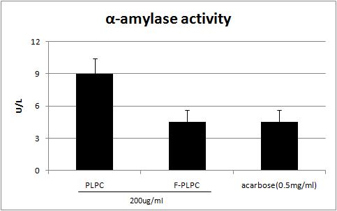 α-amylase 활성