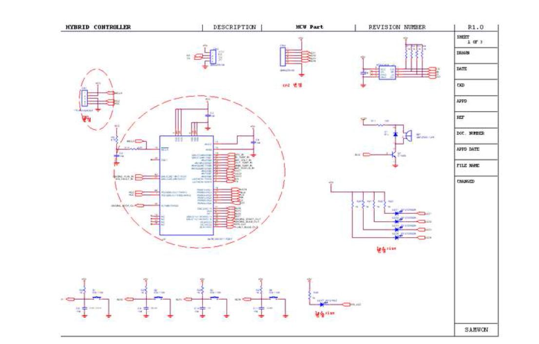 Circuit Diagram of Control Module